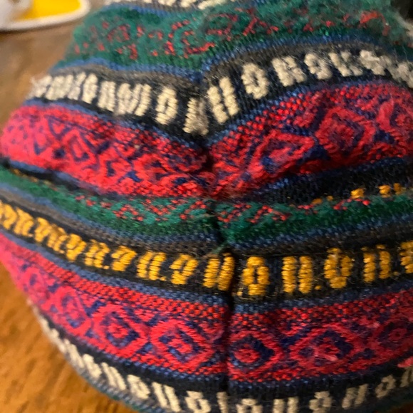 Colorful Patterned Women's Hat - Picture 6 of 6